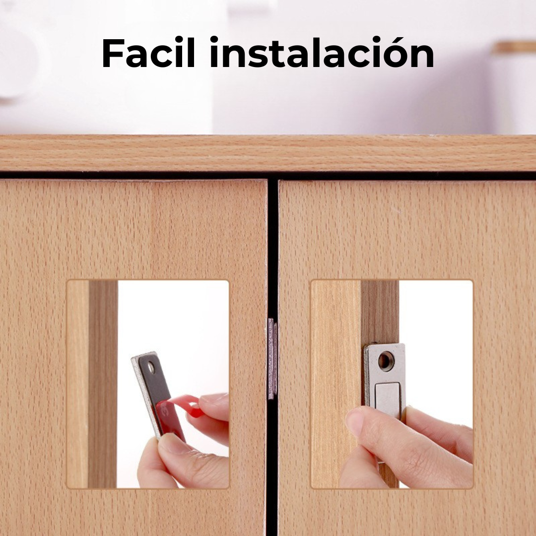 Pack de 10 Cierres Magnéticos Ocultos para Armarios - ¡Paga 5 y Llévate 10! Oferta por Tiempo Limitado