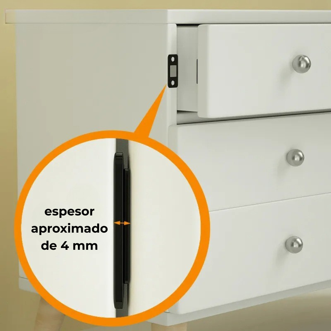 Pack de 10 Cierres Magnéticos Ocultos para Armarios - ¡Paga 5 y Llévate 10! Oferta por Tiempo Limitado