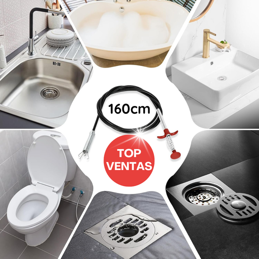 Oferta por Cantidad - Desatascador de desagüe y tuberías