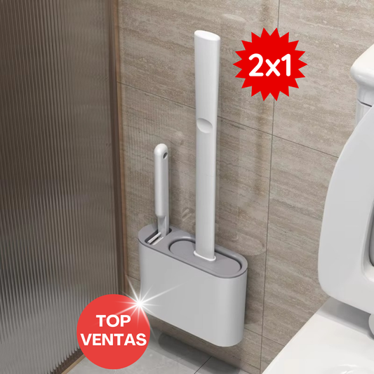 🚽 Cepillo WC Silicona 2×1 – Higiene Total