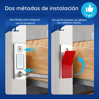 Oferta Paga 5 y llévate 10 - Cierres magnéticos para armarios y cajones
