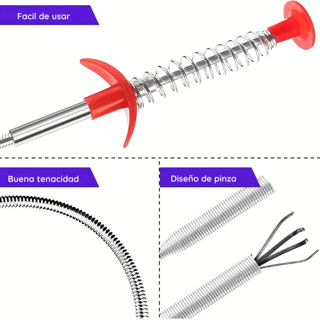 (Oferta 2X1) Herramienta de drenaje de limpieza
